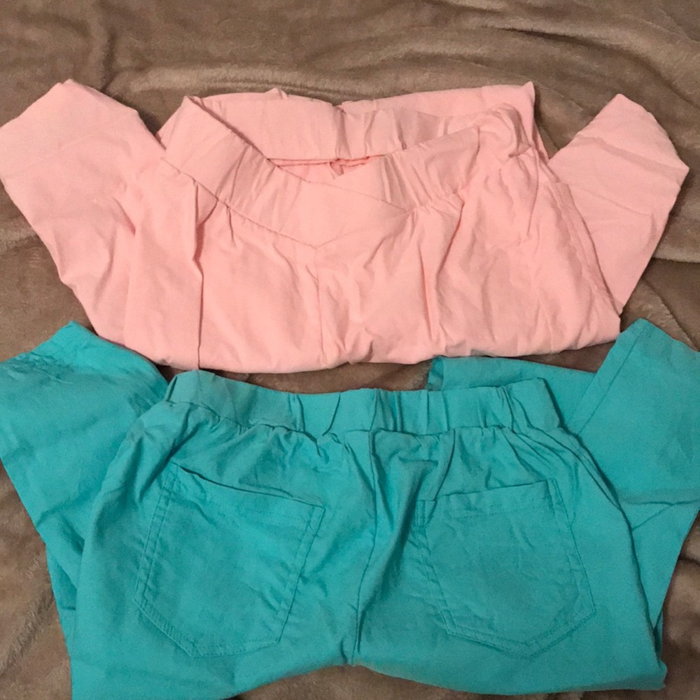 Tickled Teal Two pack pants!
